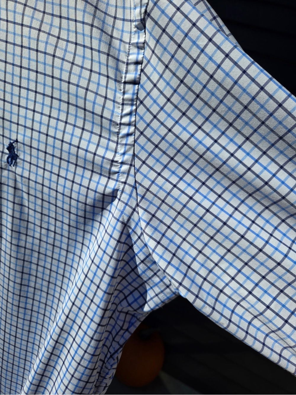 Classic Fit Checked Performance Shirt - Picture 5 of 8